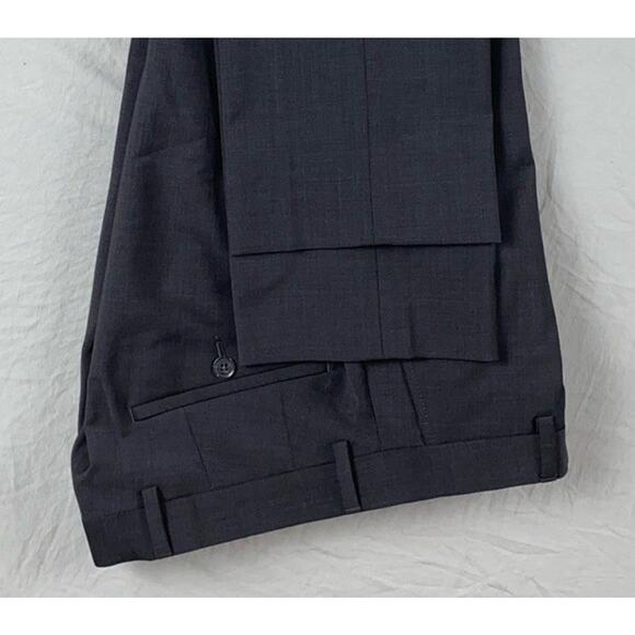 Bar III Skinny Fit Flat Front Stretch Poly-Wool Dress Pants, Slacks. Men's 30X30 - Picture 3 of 7